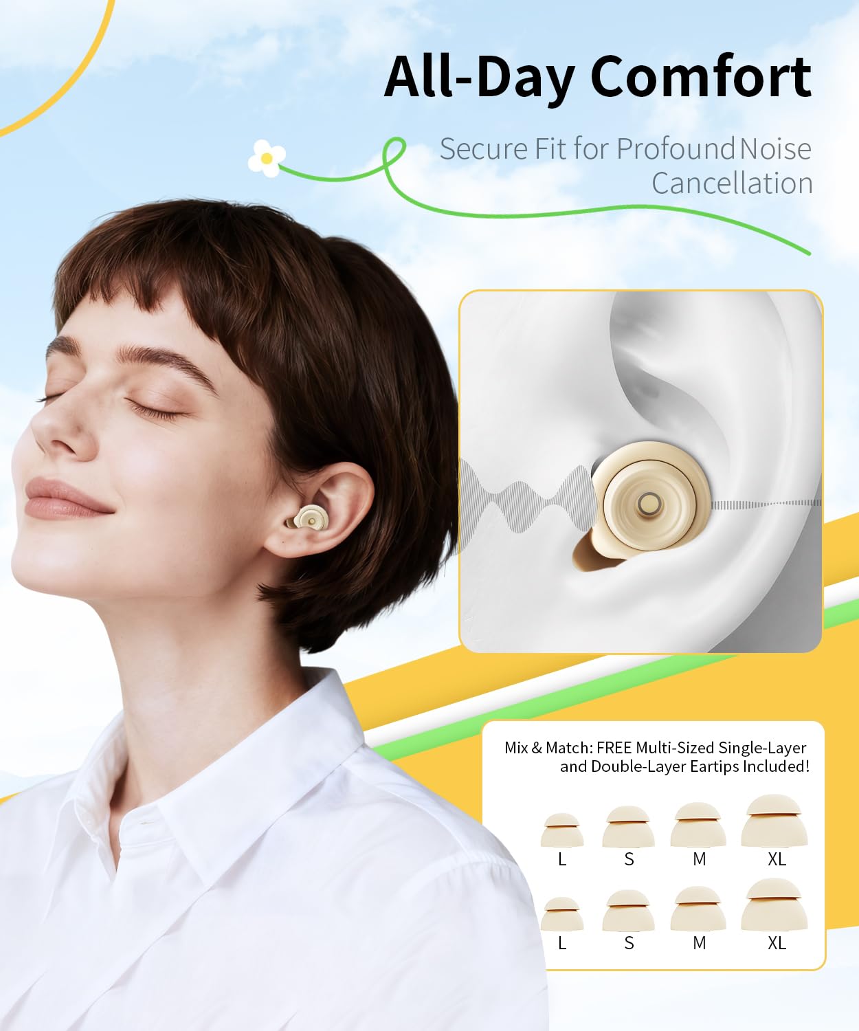 Design ergonomique EXOVOW, ajustement sûr et confort.