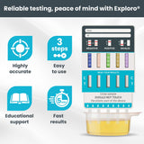 Exploro bandes test drogues 5-panel – résultats clairs et rapides.
