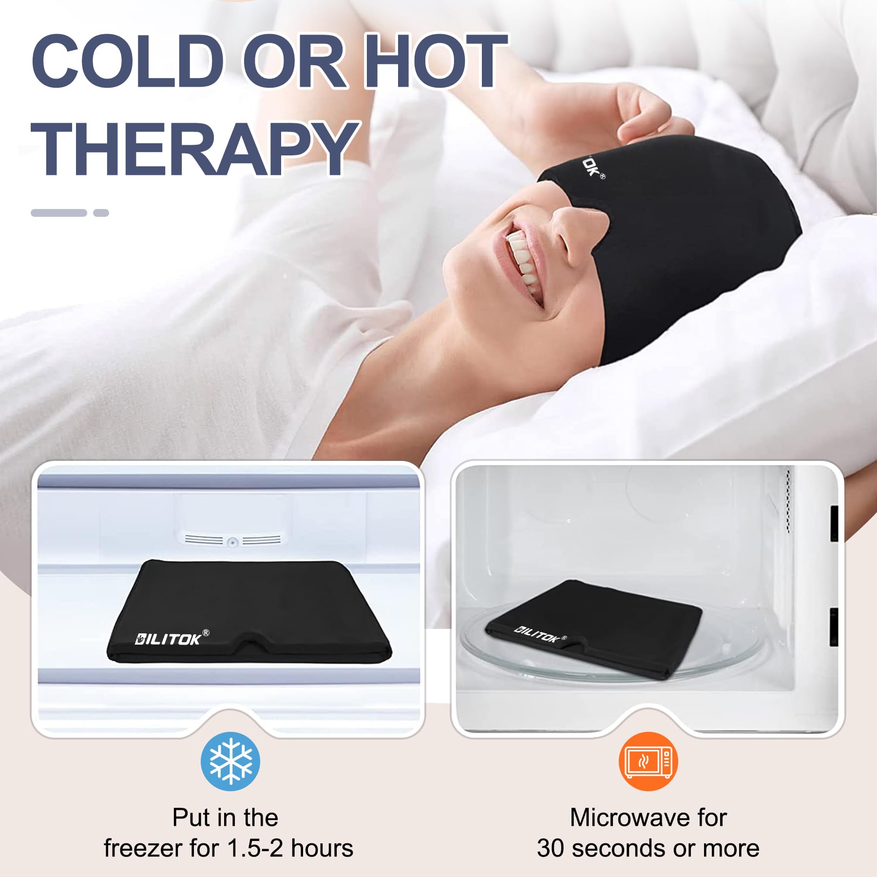 EXQUISLIFE cap chaud-froid – réutilisable et adaptable pour divers besoins.