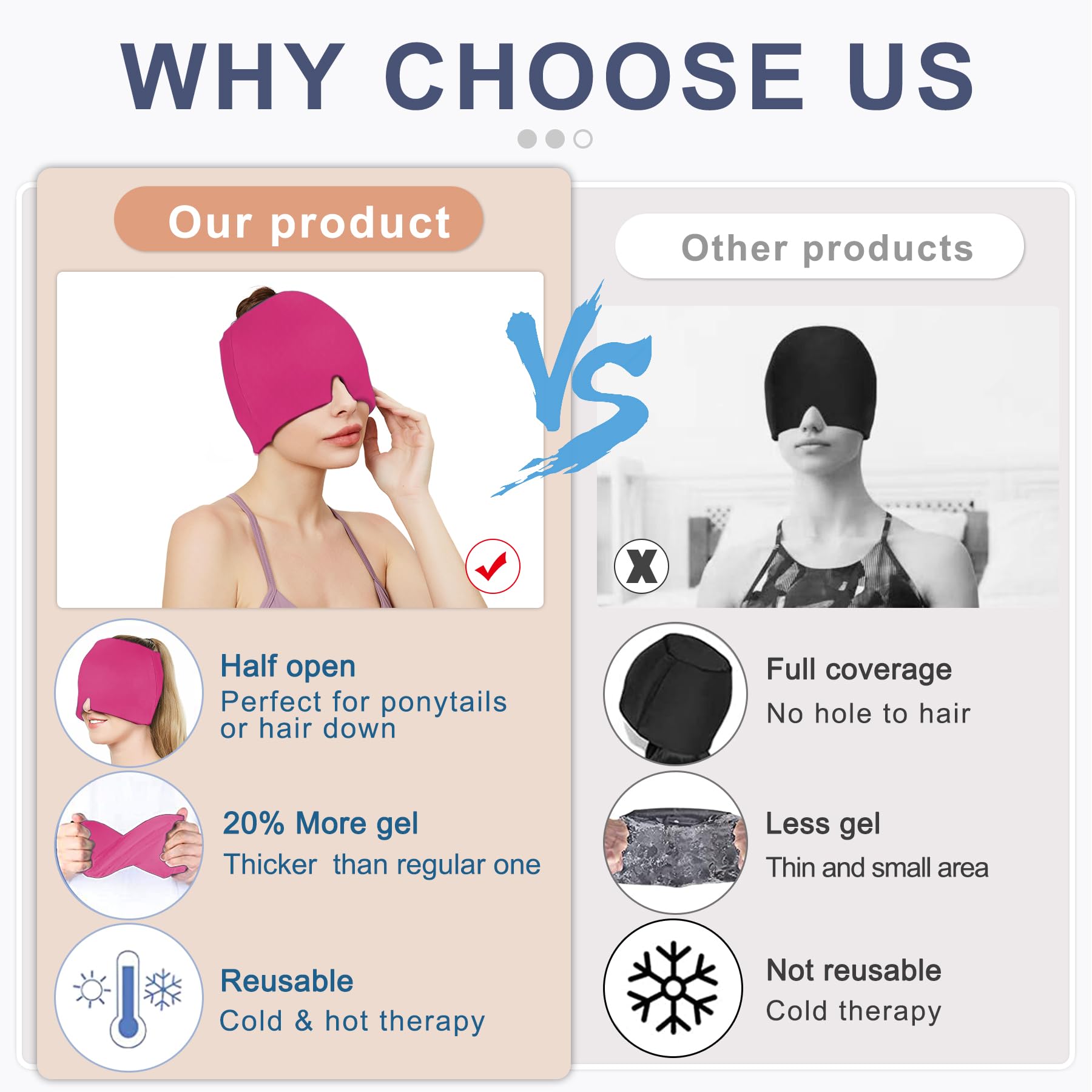 Therapie chaud-froid EXQUISLIFE: réutilisable et pratique pour les soins à domicile.