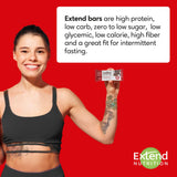 Extend Bar adapté keto, collation légère et faible en glucides.