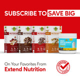 Extend Bar idéal pour régime intermittent, snack savoureux et pratique.