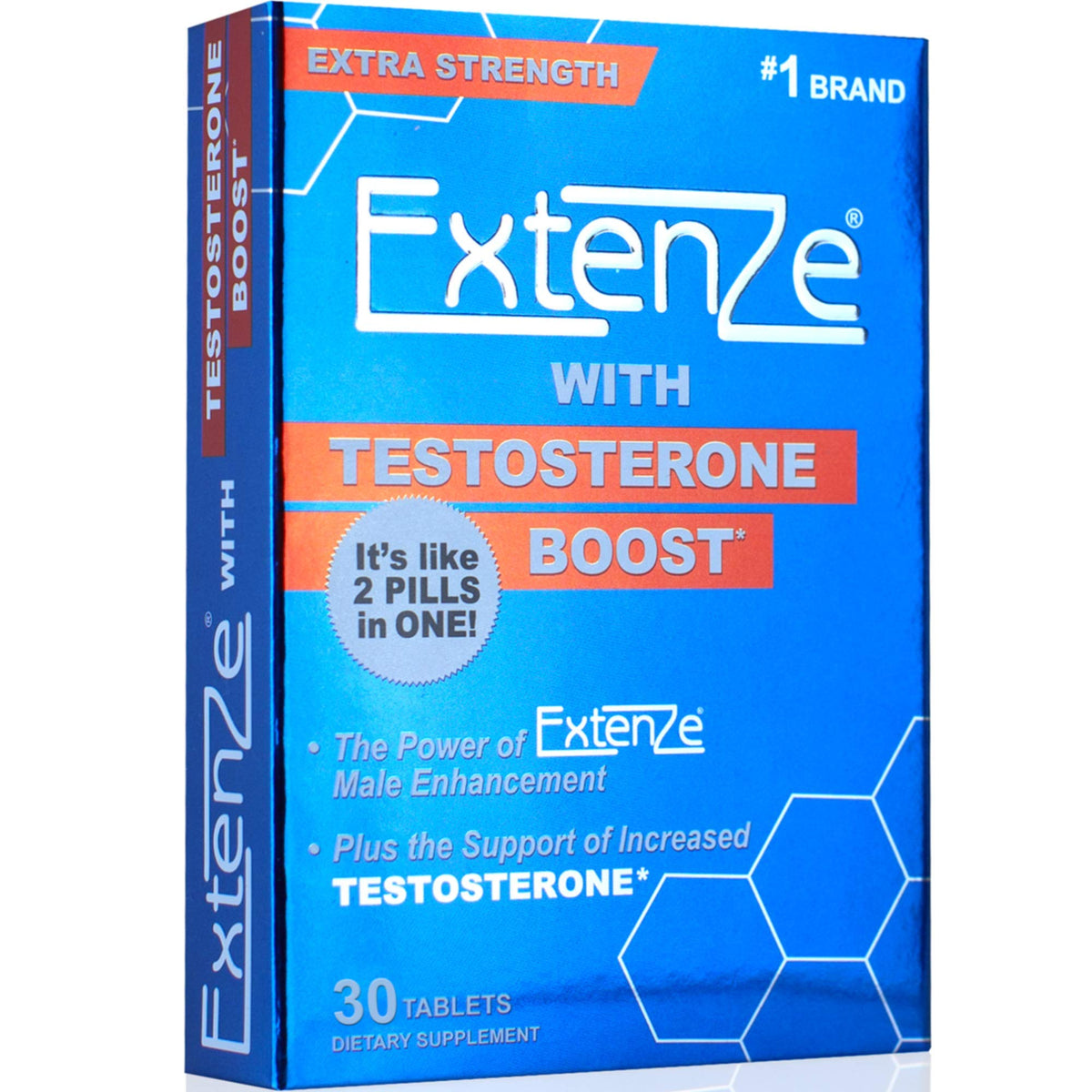 ExtenZe Booster de testostérone – bouteille prête à l’emploi pour énergie et vitalité.
