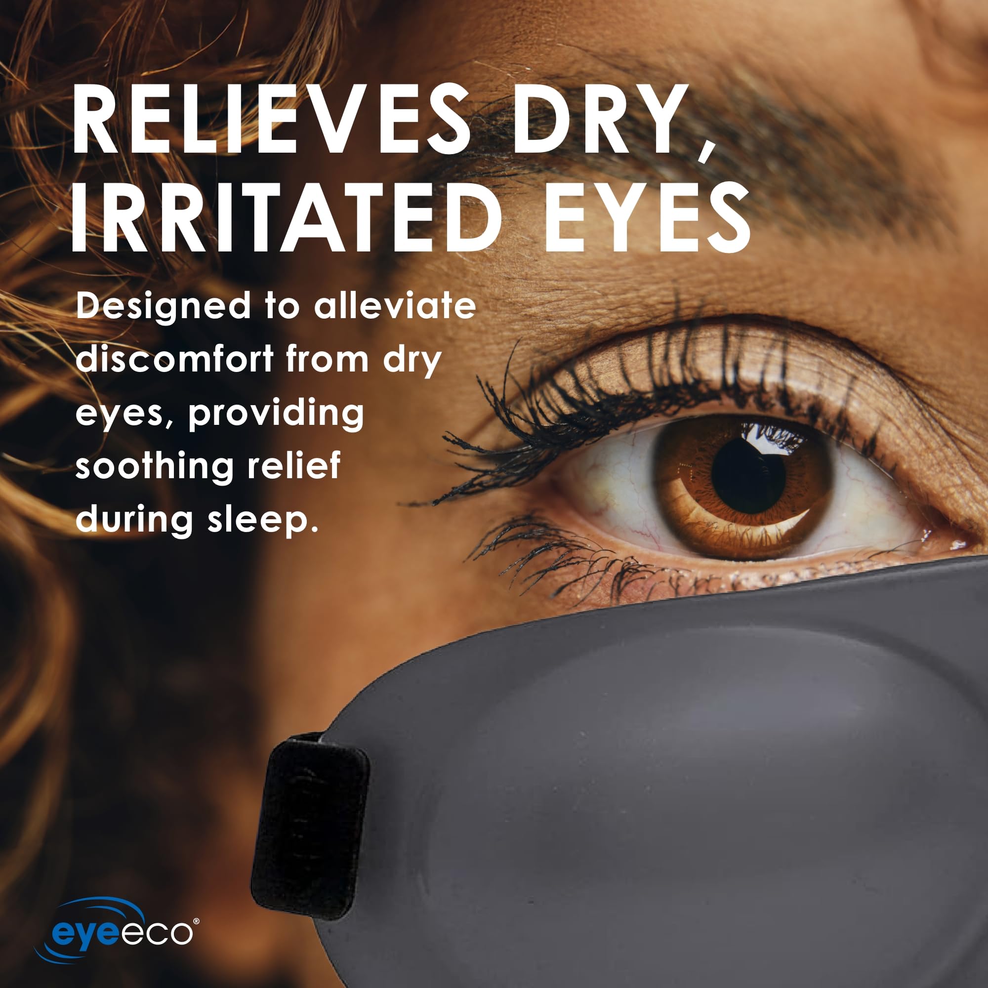 EyeEco Eyeseals 4.0 masque sans latex: idéal pour peaux sensibles.
