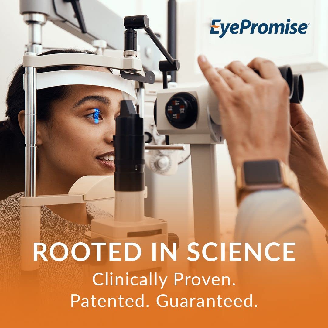 EyePromise Zeaxanthin Lutéine, capsules molles mises en avant, utilisables au quotidien.