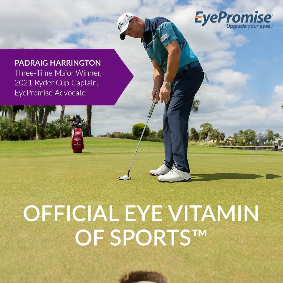 EyePromise Restore met en avant Zeaxanthine et Lutéine pour l'acuité visuelle.