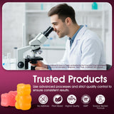 EYHBQIA Information nutritionnelle, vitamines et fibres dans une formule végane.