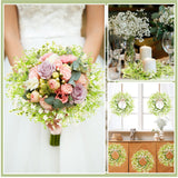 EYNDYN décor printemps mur et porte – guirlande légère et chaleureuse.