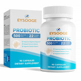 Eysooge Probiotiques: bouteille et emballage visibles, soutien digestif quotidien potentiel.