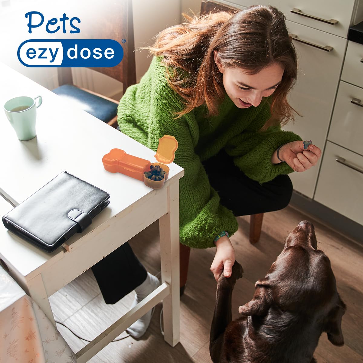 EZY DOSE étui sans BPA pour la sécurité de votre animal.