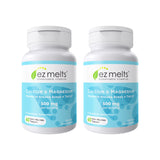 EZ Melts Calcium & Magnesium — bouteille-devant, dissolution rapide et pratique.