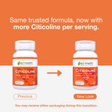 EZ Melts Citicoline: tablettes dissolvables améliorant la concentration pendant le travail ou les études.