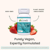 EZ Melts Probiotique, formule sans arômes artificiels.