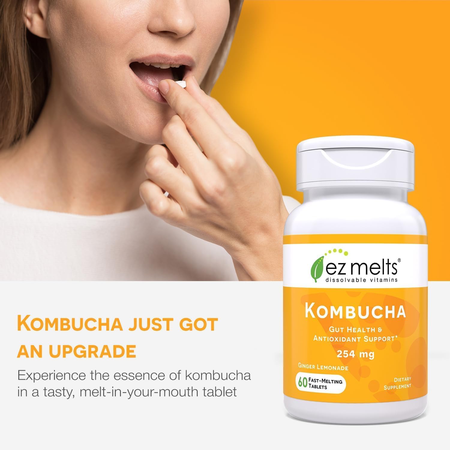 EZ Melts: ingrédients vegan et sans allergènes, transparence de formulation.