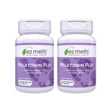 EZ Melts Mélatonine Plus: tablettes dissolvantes cerise, facilité d’utilisation nocturne pour une détente rapide.