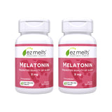EZ Melts Mélatonine, tablettes dissolvantes pour le sommeil, sans eau nécessaire.
