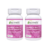 EZ Melts Multivitamine Femmes dissolvables au goût pêche, énergie quotidienne.