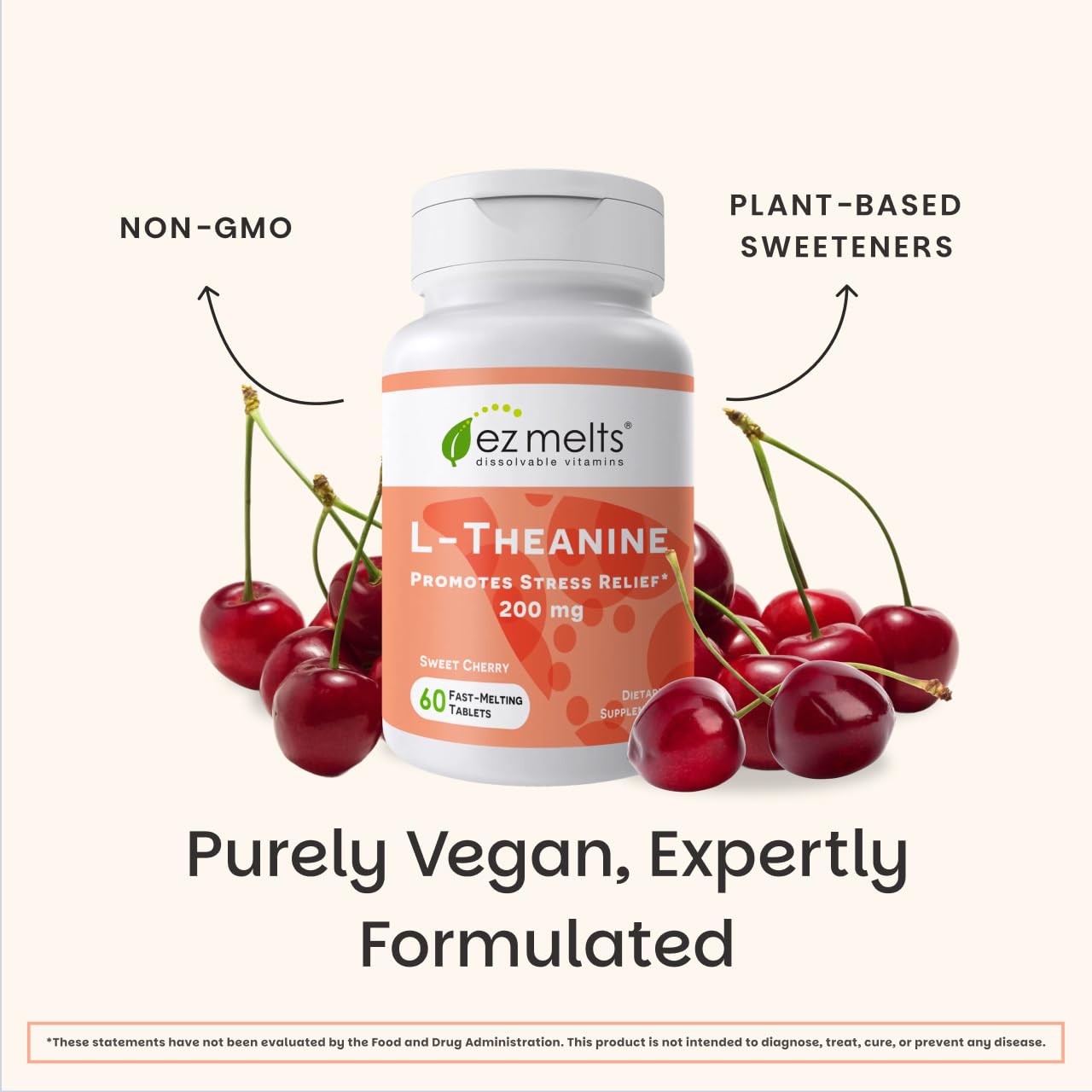 EZ Melts sans arômes artificiels: formule naturelle pour un rituel quotidien.