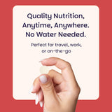 Sans arômes artificiels, EZ Melts convient à une routine naturelle.