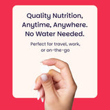 EZ Melts Vitamine A, sans arômes artificiels pour une option naturelle.