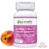EZ Melts pour femmes – bouteille pratique pour un apport quotidien.