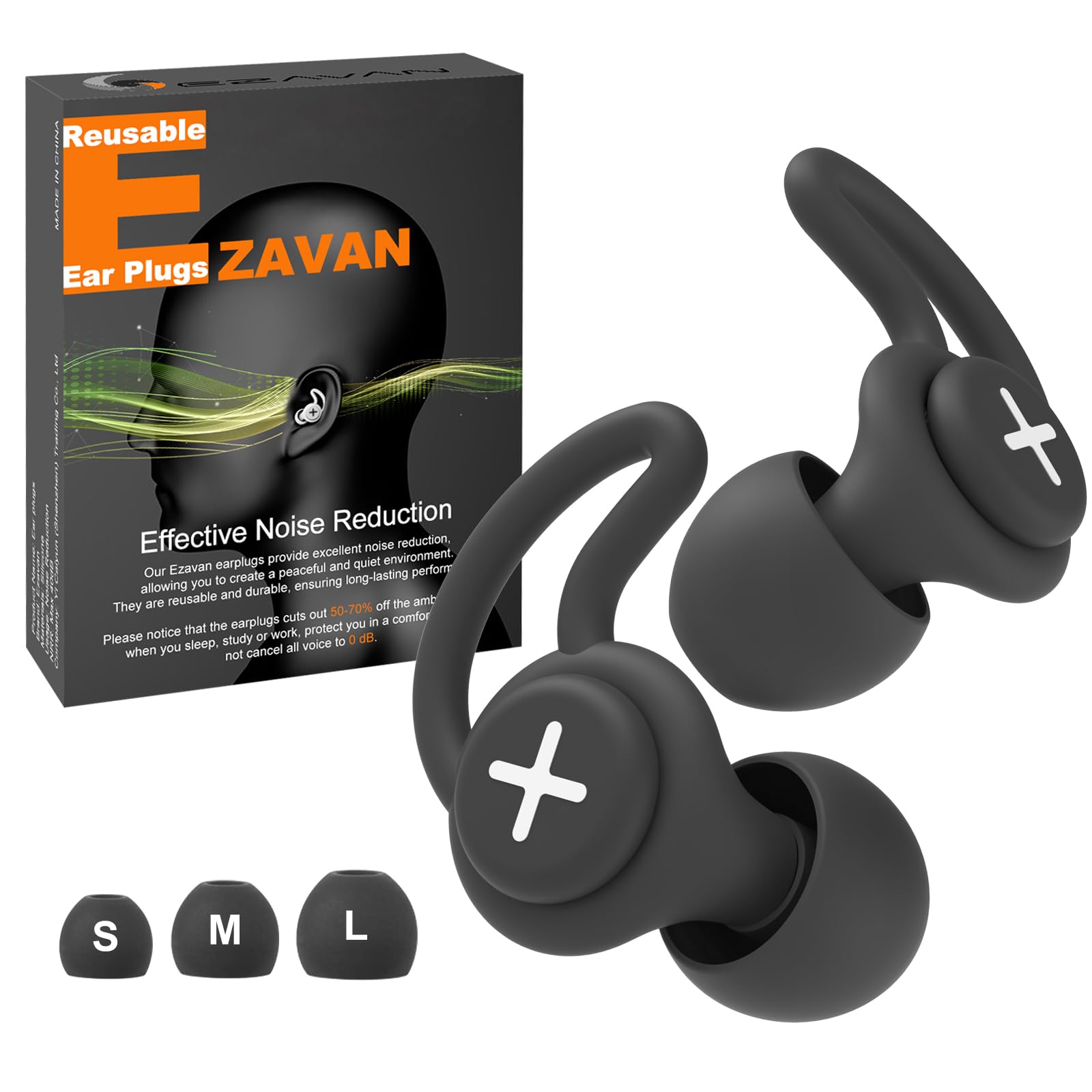 Ezavan bouchons d'oreille – emballage élégant et pratique
