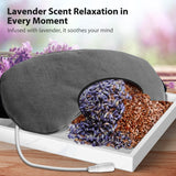 Ezona masque yeux chauffant housse lavable pour une hygiène facile.