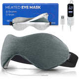 Ezona masque yeux chauffant, vue générale, chaleur douce pour détente oculaire.