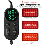 Ezona mode pulse 10hz, pulsations douces pour une détente ciblée.