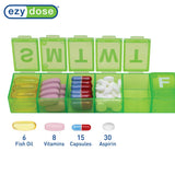 EZY DOSE – couvercle translucide facilitant la vérification rapide des doses.