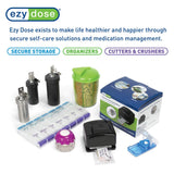 EZY DOSE design compact : tient facilement dans poche ou sac.