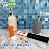 EZY DOSE design discret noir, idéal pour la poche et le bureau