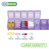 Empalmements larges EZY DOSE pour pilules et compléments.