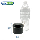 EZY DOSE Mini avec dispensateur glissant pour un accès rapide et fluide.