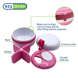 EZY DOSE mini organisateur anti mélange pour éviter les mélanges