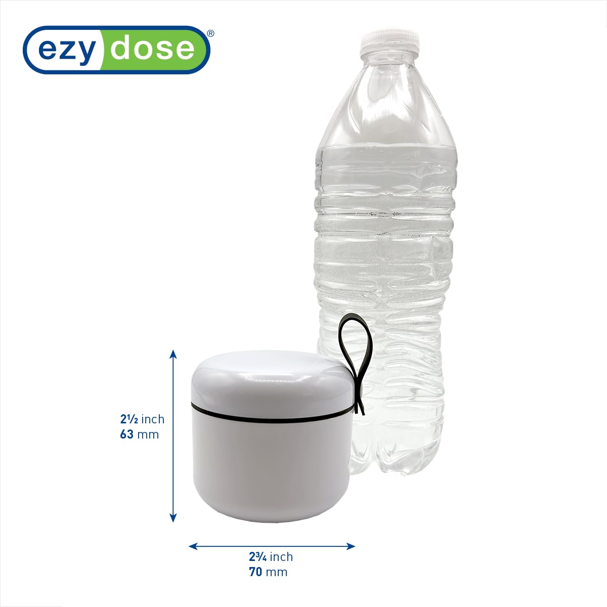 EZY DOSE Mini Organisateur format compact parfait pour le sac.