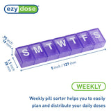 EZY DOSE ouverture facile des couvercles : accès rapide à vos pilules.