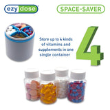 EZY DOSE Rangement Quotidien Efficace: aide à ne pas manquer une dose à domicile.