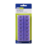 EZY DOSE remplissage facile et rapide des compartiments