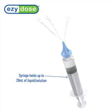 EZY DOSE seringue 20 ml, capacité utile pour les solutions de lavage