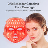 Facego masque lumière rouge visage: cadeau attentionné pour proches