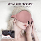 facemoon masque-sommeil-anti-pression-yeux assure l'espace suffisant autour des yeux.