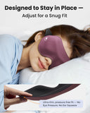 FACEMOON masque-sommeil-extensions-cils: coques profondes sans pression sur les cils.