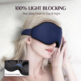FACEMOON masque sommeil matière respirante – reste frais toute la nuit.