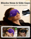 FACEMOON masque-noir-total: obscurité totale pour un sommeil profond.