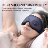 FACEMOON masque sommeil pont nez invisible – ajuste sans fuite lumineuse.