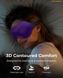 FACEMOON masque-sommeil-respirant: tissu doux et respirant qui évite la chaleur.