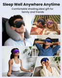 FACEMOON masque-sommeil-trou-pont-nez: ajustement précis pour obscurité.