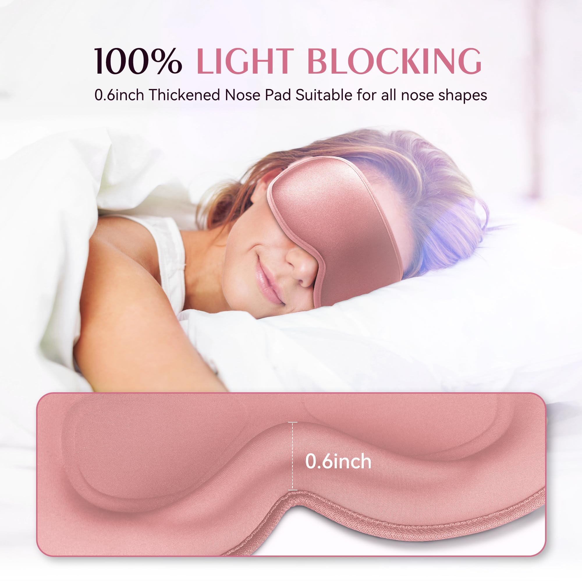 FACEMOON bandeau-reglable assure un maintien sûr et confortable.
