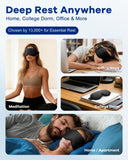 FACEMOON masque yeux design ergonomique – confort durable pendant le sommeil.